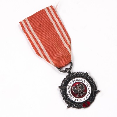 Srebrny medal Siły Zbrojne w Służbie Ojczyzny. PRL, 1951-1995.